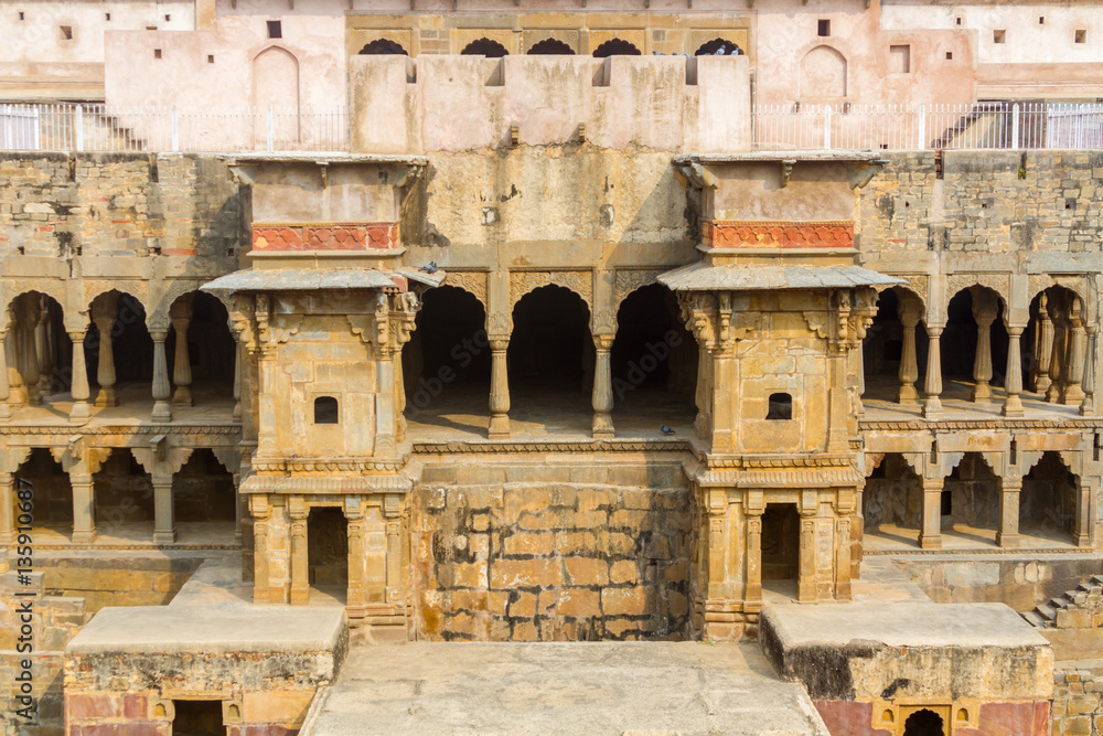 Alcoves at Chand Baori Stepwell