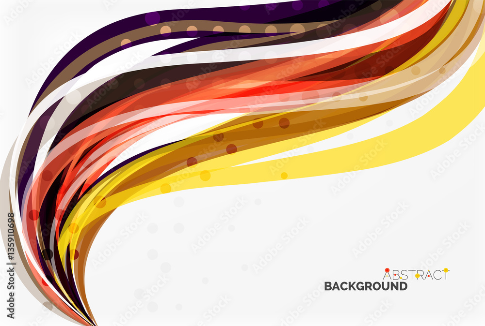 Colorful wave stripes and lines Colorful wave stripes and lines