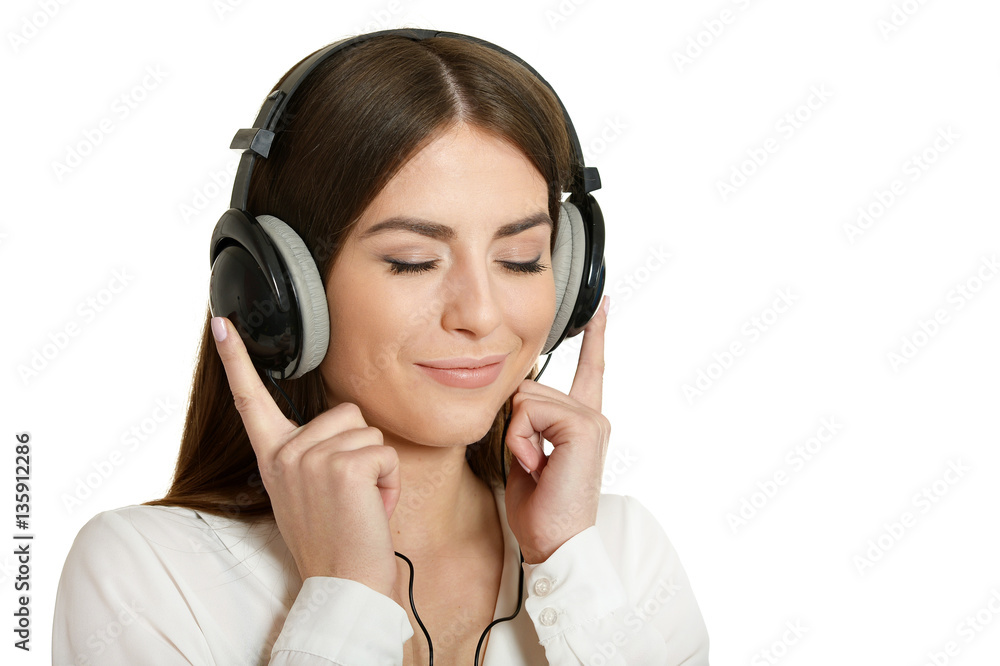  Happy beautiful girl