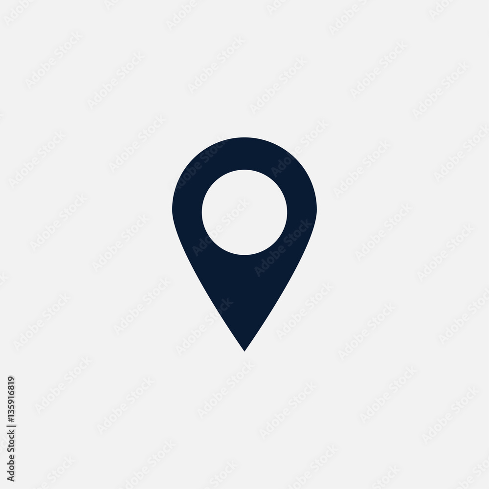 Location icon simple illustration Location icon simple illustration