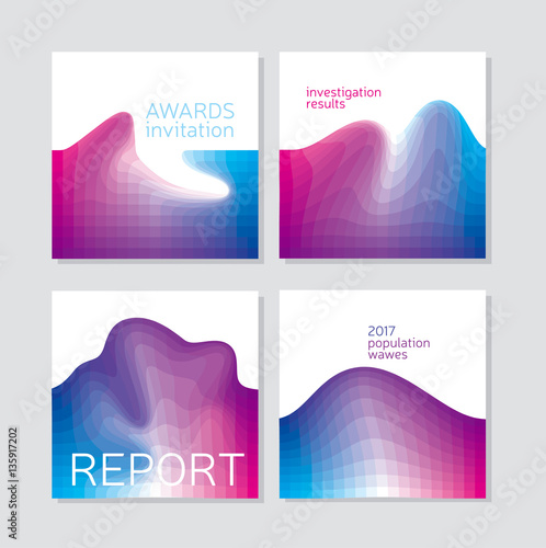 blue and pink abstract colo...