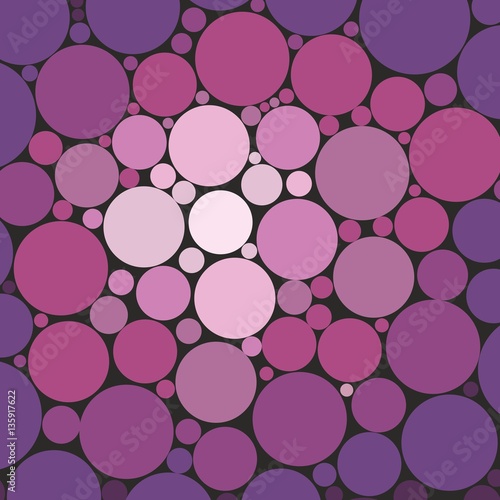 Abstract purple background with dots