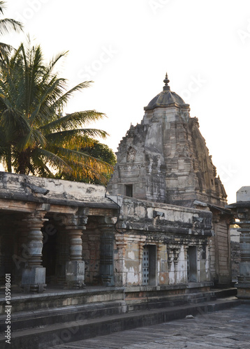 Ancient Indian temple photo