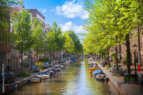 Photography Canal in Amsterdam