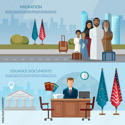 Issuance of documents for immigrant, migrants in USA and Europe