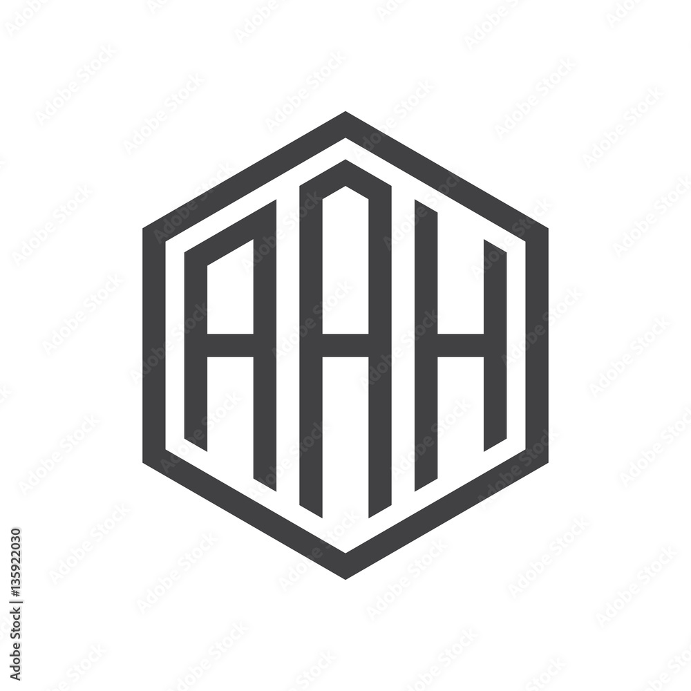 initial three letter logo hexagon black
initial three letter logo hexagon black