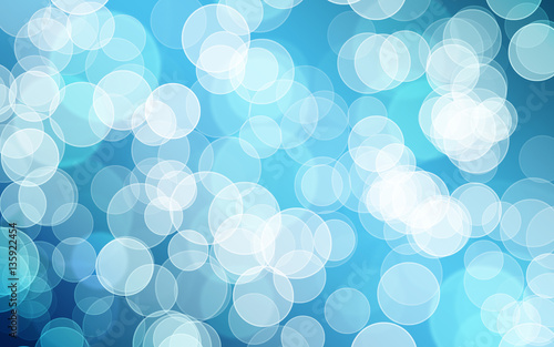 Blur digital bokeh background, created by computer software