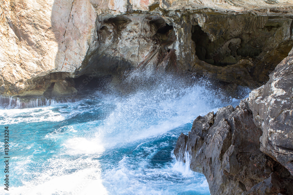 Cave Neptune in Alghero, Sardinia, Italy Cave Neptune in Alghero, Sardinia, Italy
