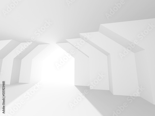 Abstract Modern Architecture Interior Background