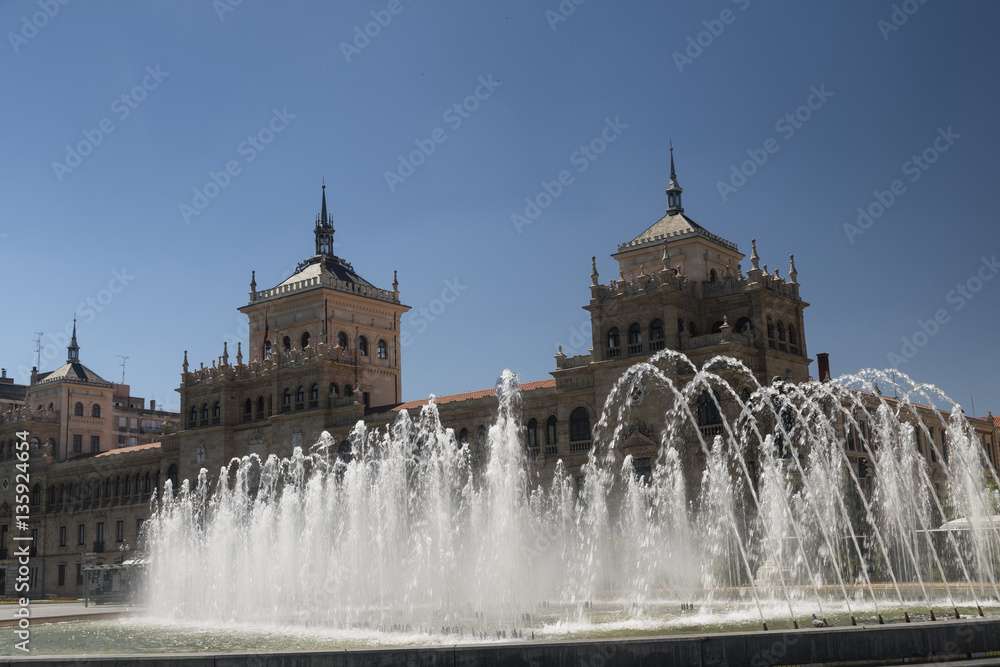 Valladolid (Spain): fountain