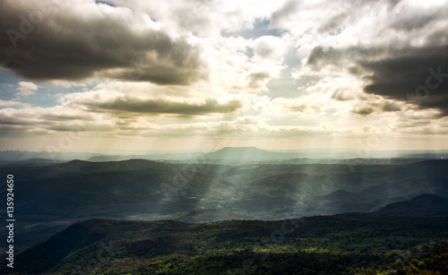 mountain sky light phukradueng