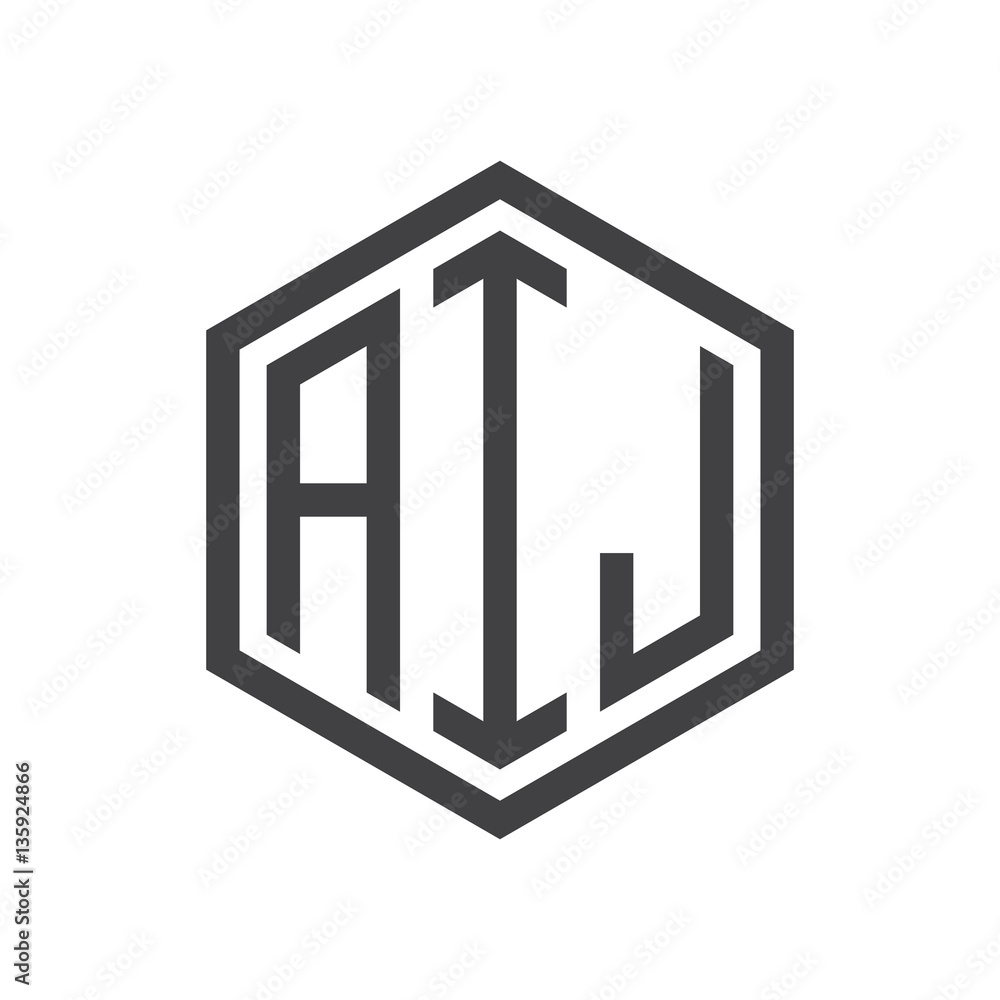 initial three letter logo hexagon black
initial three letter logo hexagon black