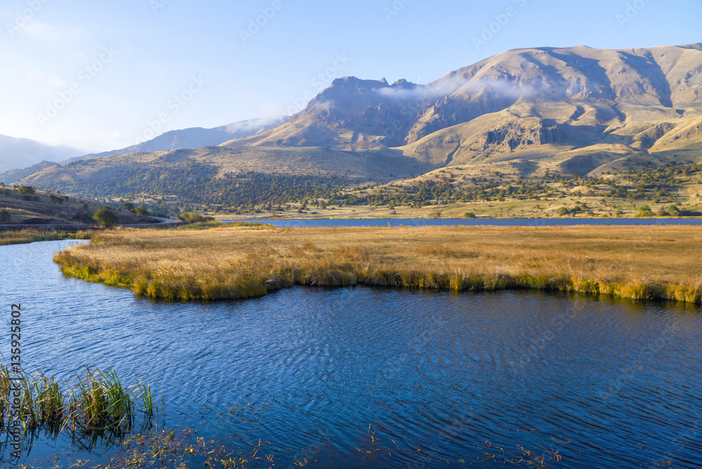 Fototapeta premium Batabat lake in Nakhchivan