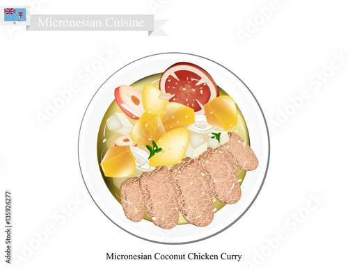 Coconut Chicken Curry, The Popular Dish of Micronesia