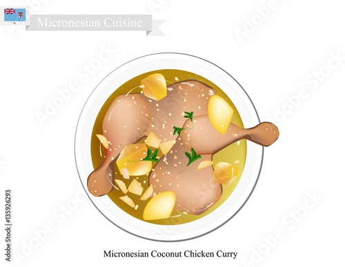 Coconut Chicken Curry, The Popular Dish of Micronesia