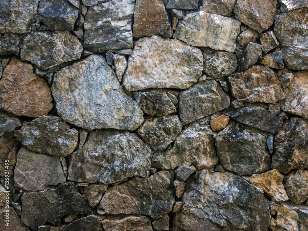 stone mountain wall