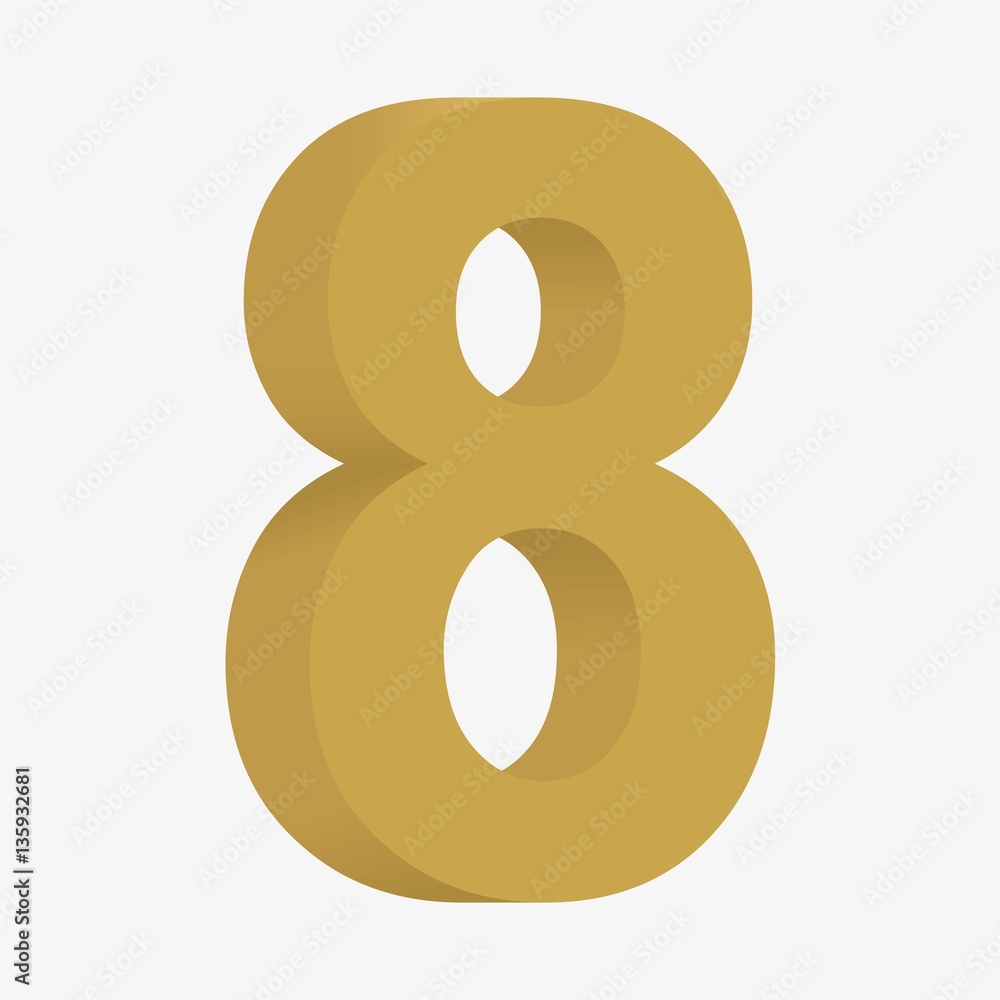 3D figure 8 3D figure 8