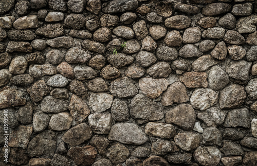 stone brick wall texture background.