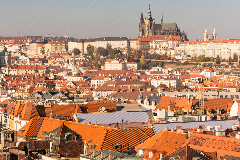 Obraz premium general view, Prague, Czech Republic