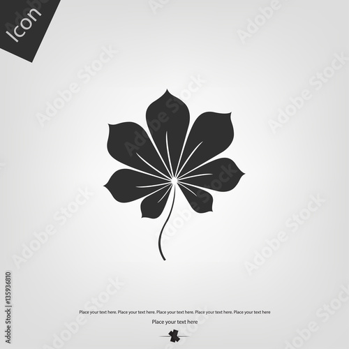 Chestnut leaves Icon