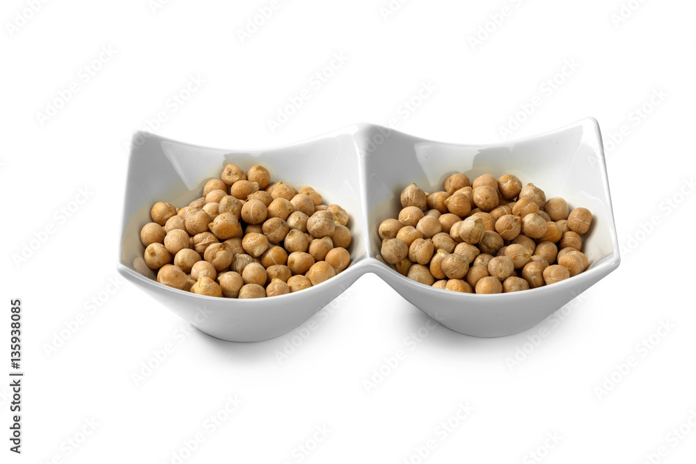Soybeans isolated on white background Soybeans isolated on white background