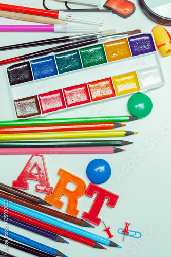 School office supplies © fotofabrika