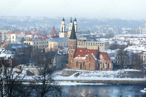 Kaunas City In Winter