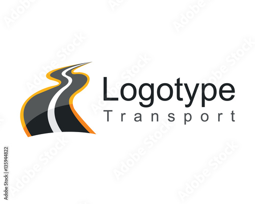 Logo Transport Template Design Vector