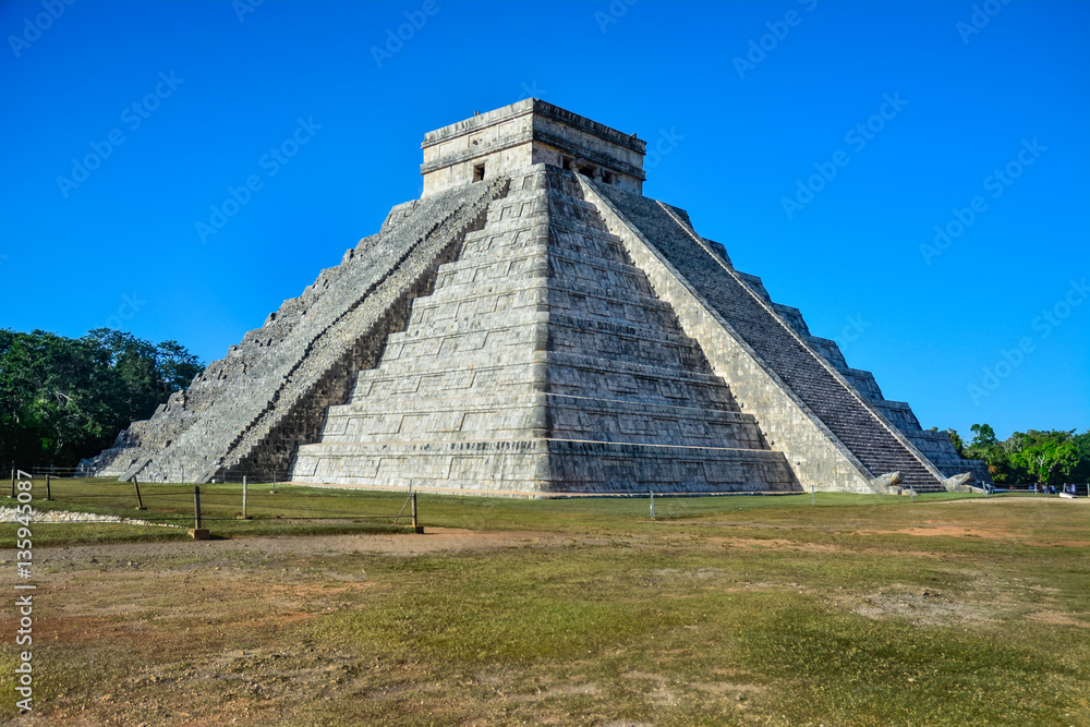Chichen Itza Maya Pyramide, Yucatan, Mexiko