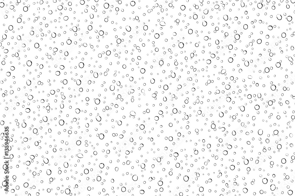 Water drops or rain drop on glass. Water drops or rain drop on glass.
