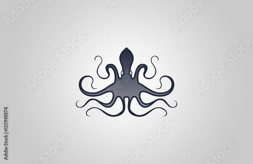 octopus squid logo