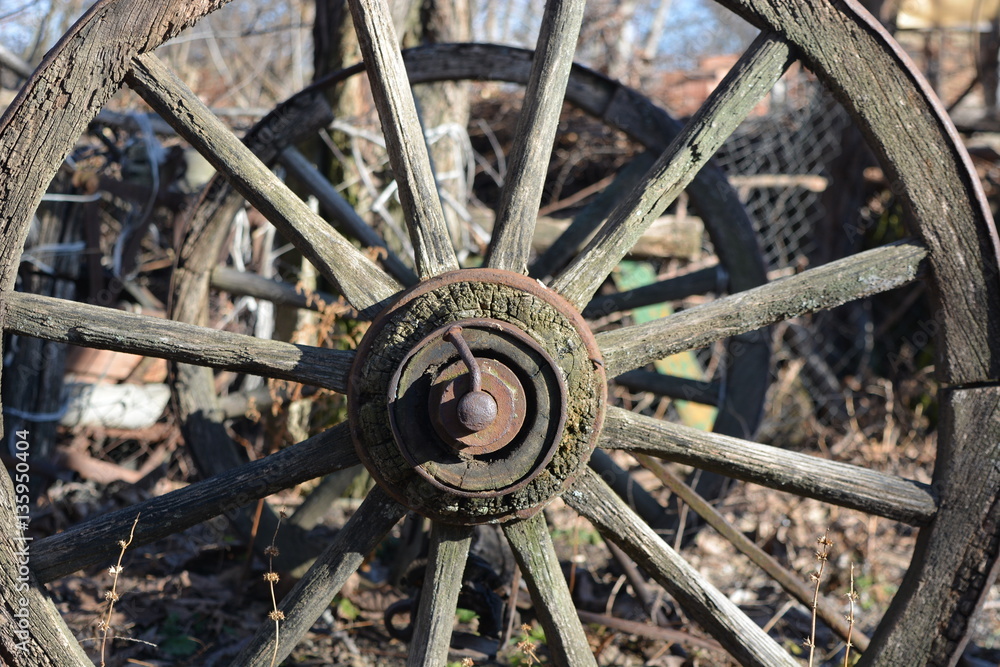 Wooden wheel