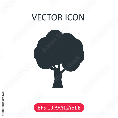 Tree icon vector