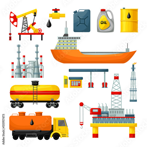 Oil Industry Icons Collection