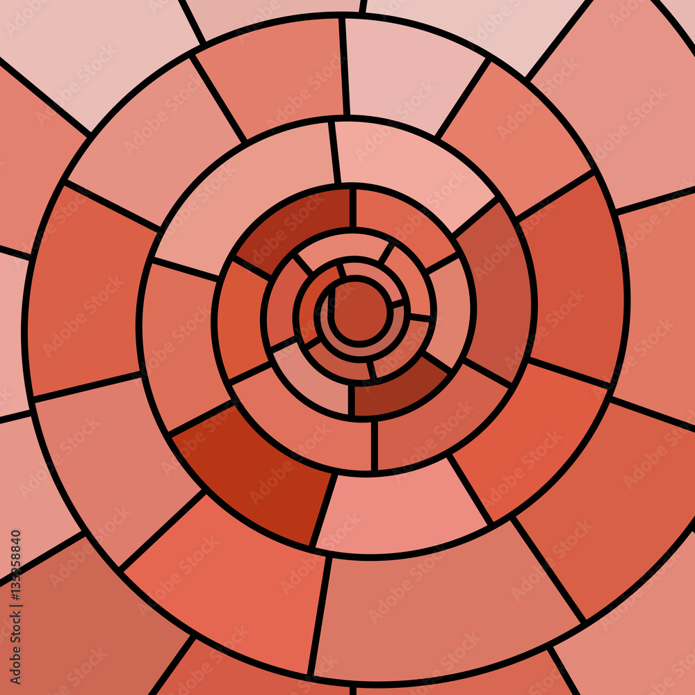 abstract vector stained-glass mosaic background