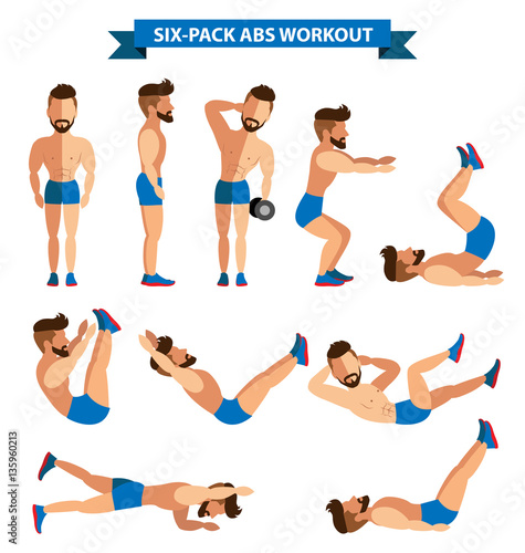 Six-Pack Abs Workout for men for men