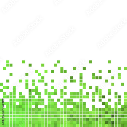 abstract vector square pixel mosaic background