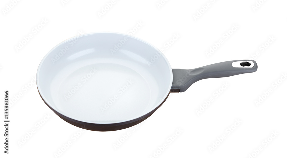 Frying pan isolated on white background Frying pan isolated on white background
