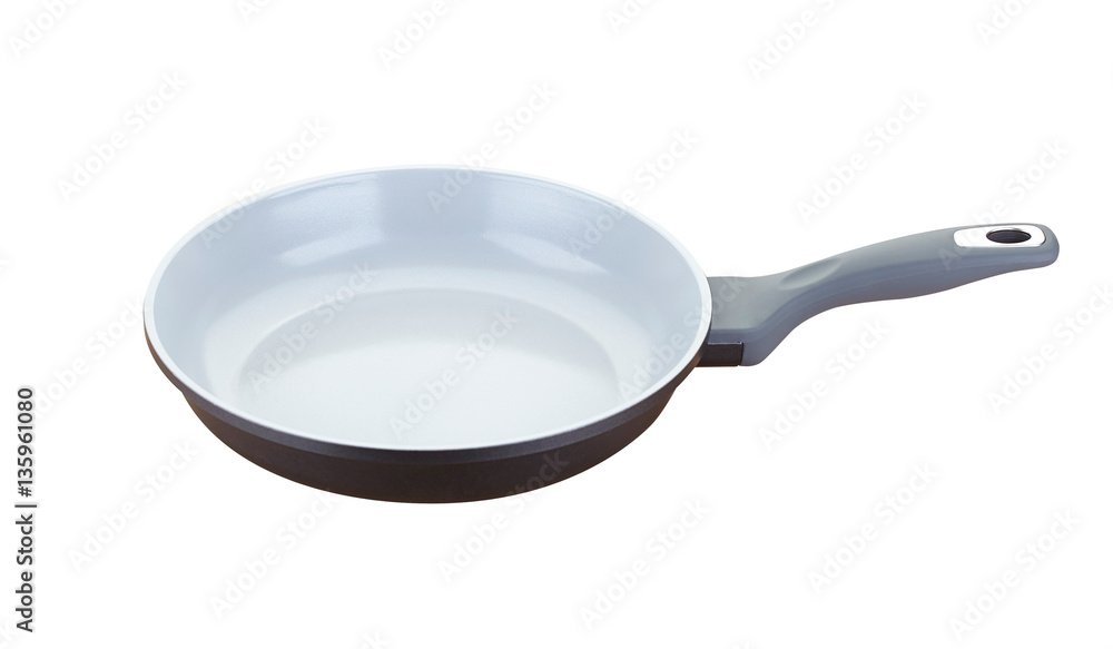 Frying pan isolated on white background Frying pan isolated on white background