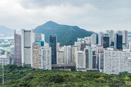  Residential district in Aberdeen and Ap Lei Chau of Hong Kong