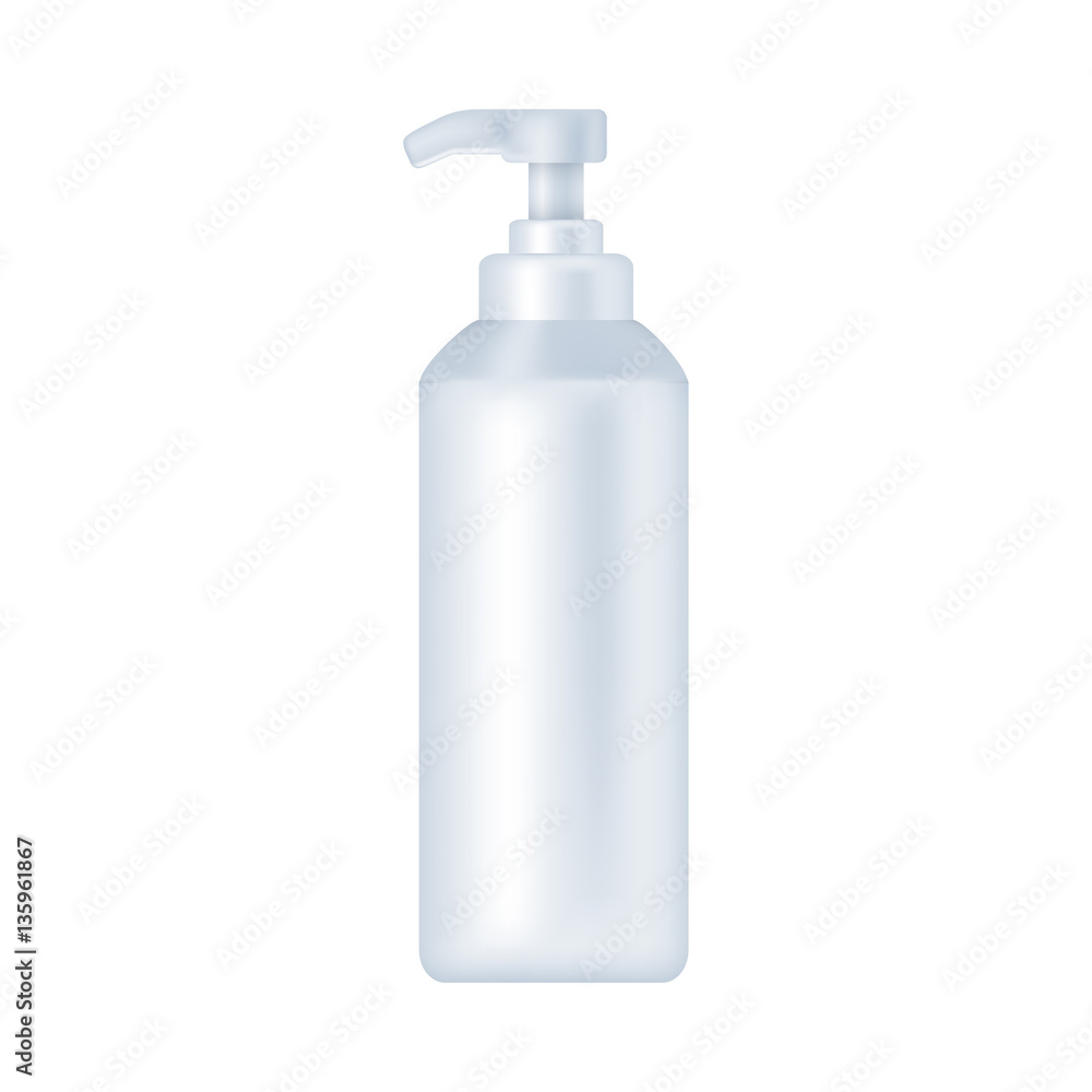 Cosmetic package white mock up Cosmetic package white mock up