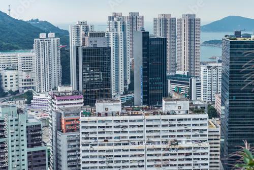  Residential district in Aberdeen and Ap Lei Chau of Hong Kong