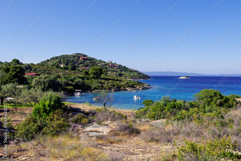 Amazing scenery in SIthonia, Chalkidiki, Greece