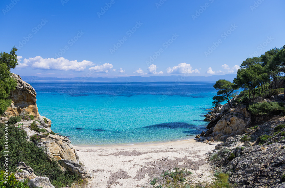 Amazing scenery in SIthonia, Chalkidiki, Greece Amazing scenery in SIthonia, Chalkidiki, Greece