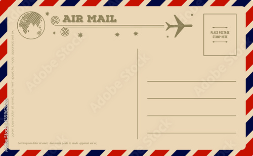 Vintage Postcard. 