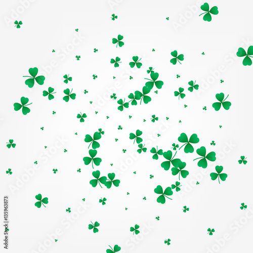 St. Patrick's day shamrock background