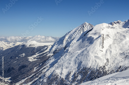 Tuxer Ferner Glacier in Austria, 2015