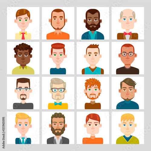 Men avatar set