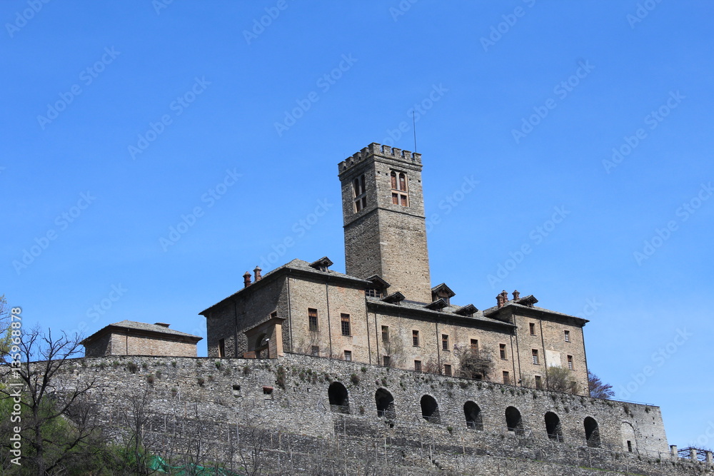 Castello reale di sarre, valle d'aosta, italia