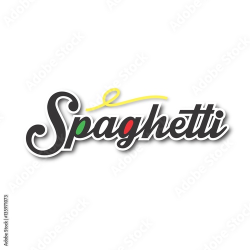 spaghetti label